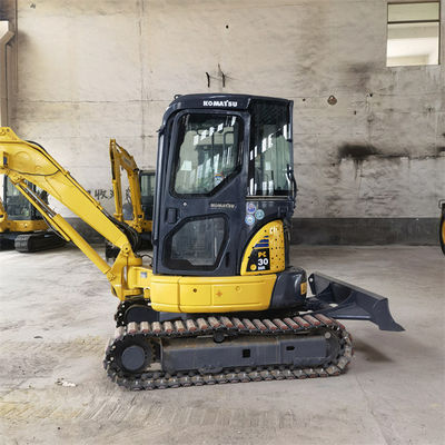 USED PC30 excavator พร้อมระบบความปลอดภัยที่เพิ่มเติมและคุณภาพดี