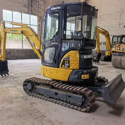 เครื่องขุดคราเบอร์ญี่ปุ่น มินิ โคมาตซู PC30 เครื่องขุด 3000KG ถึง 3200KG