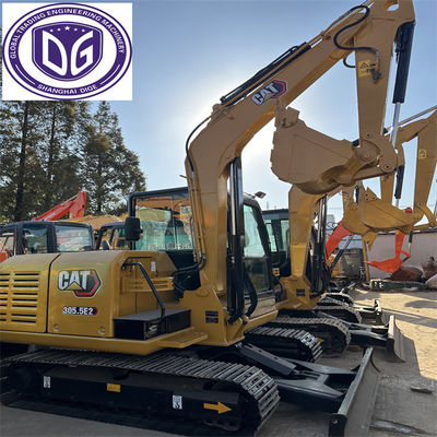 เครื่องขุดขนาดเล็กแบบไฮดรอลิก CAT 305 Caterpillar ขนาด 5 ตัน ขนาด 88% ใหม่ มีคลังสินค้าพอดี ยินดีต้อนรับซื้อ
