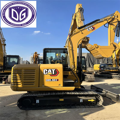 เครื่องขุดขนาดเล็กแบบไฮดรอลิก CAT 305 Caterpillar ขนาด 5 ตัน ขนาด 88% ใหม่ มีคลังสินค้าพอดี ยินดีต้อนรับซื้อ