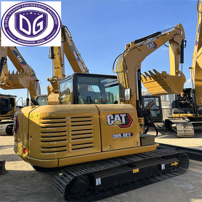 เครื่องขุดขนาดเล็กแบบไฮดรอลิก CAT 305 Caterpillar ขนาด 5 ตัน ขนาด 88% ใหม่ มีคลังสินค้าพอดี ยินดีต้อนรับซื้อ