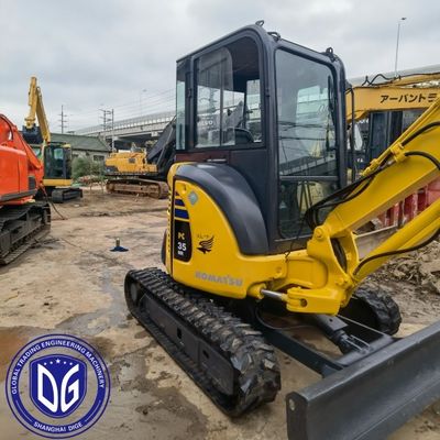 USED เครื่องขุด PC35 ที่สามารถจัดการวัสดุได้อย่างมีประสิทธิภาพ