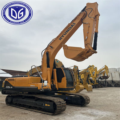 Hyundai 220LC-9S Excavator สําหรับโครงการเคลื่อนที่ดินที่แข็งแรง