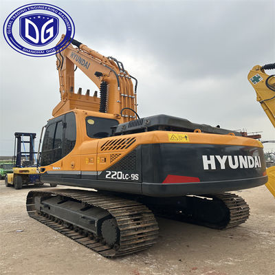 Hyundai 220LC-9S Excavator สําหรับโครงการเคลื่อนที่ดินที่แข็งแรง