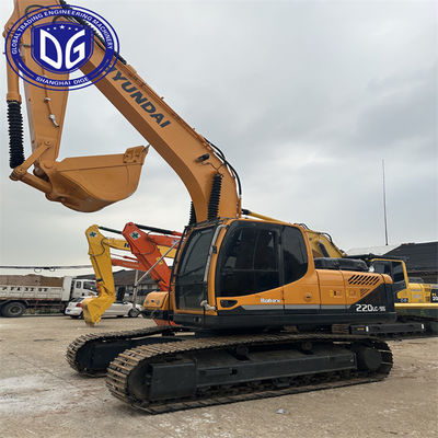 Hyundai 220LC-9S Excavator สําหรับโครงการเคลื่อนที่ดินที่แข็งแรง