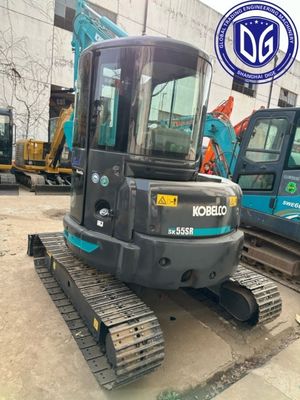 Sk55 ที่ผ่านการพัฒนา ใช้ Kobelco 5.5t Excavator กับระบบขับเคลื่อนที่แรง