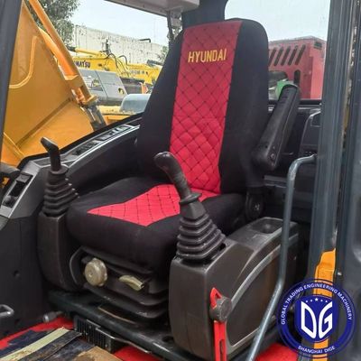 R220 22 ตัน Hyundai Excavator มือสองที่มีความสามารถปรับปรุงสูงและทุกพื้นที่