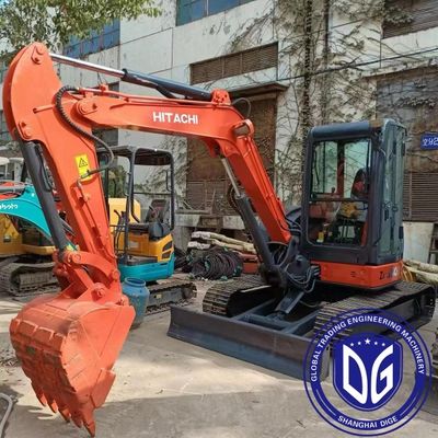 ZX50 มือสองฮิตาชิ 5 ตัน Excavator ความเบาและการสกัดขาดด้วยโหมดพลังงานปรับปรุง