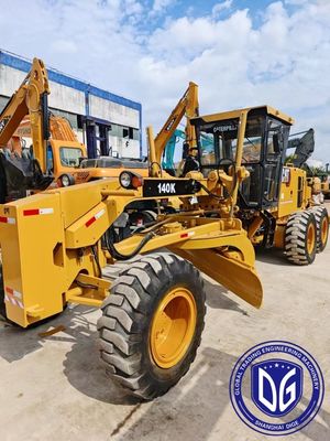 140k Caterpillar ใช้ Grader เครื่องไฮดรอลิกแรง