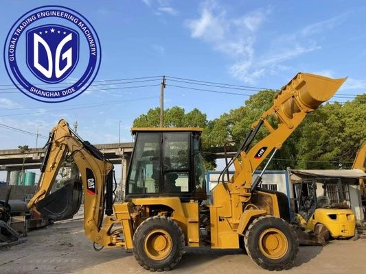 416E CAT Backhoe ที่ใช้แล้ว ประสิทธิภาพสูง