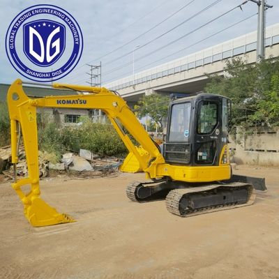 สะดวกต่อผู้ใช้ PC50 เครื่องขุด Komatsu มือสอง 95 เครื่องขุด Komatsu มือใหม่