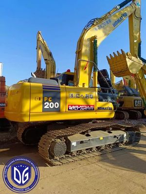 ระบบที่พัฒนา PC200-7 เครื่องขุดมือสอง เครื่องขุดโคมัตซูใหม่ 95 เครื่อง