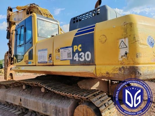 PC430 ที่เย็นด้วยน้ํา เครื่องขุดพลาที่ใช้ 95 เครื่องขุดมินิโคมัตซูใหม่