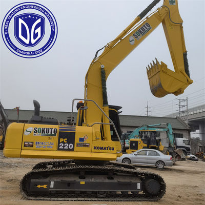 เครื่องขุด 20 ตัน เครื่องขุดมือสอง ที่มา: ญี่ปุ่น PC220-8 เครื่องขุดมือสอง Komatsu