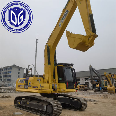 ที่มาญี่ปุ่น PC220-8 เครื่องขุด Komatsu มือสอง PC220-8 เครื่องขุด มือสอง Komatsu Excavator PC220-8