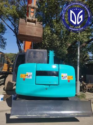 เครื่องขุด Sk75 ใช้ Kobelco 7.5 ตัน