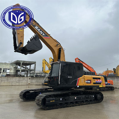 ใช้ Sany SY215 21.5Ton Crawler Excavator กับเครื่องยนต์ที่ใช้เชื้อเพลิงน้อย