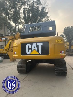 การตัดขอบใช้ Caterpillar 329D Excavator 29T ด้วยการทํางานไฮดรอลิกเรียบ