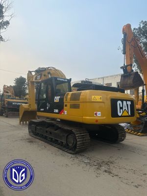 การตัดขอบใช้ Caterpillar 329D Excavator 29T ด้วยการทํางานไฮดรอลิกเรียบ