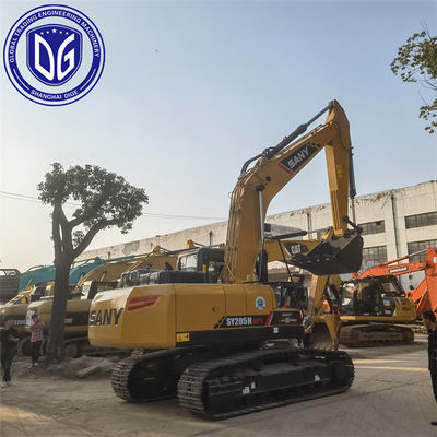 Sy205H 20.5 ตัน ใช้ SANY Excavator กับการไฮดรอลิกระบายที่ประสิทธิภาพ