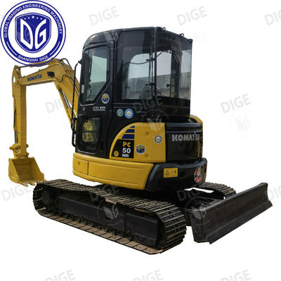 ป้องกันทุกด้าน อุตสาหกรรมเกรด USED PC50 excavator with High-power engine