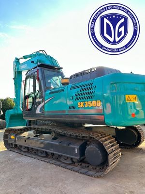 เครื่องขุดถังขนาด 35 ตันของ Kobelco