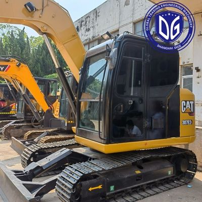 ประเภท 307 เครื่องขุด พลังงานการจัดการที่มีประสิทธิภาพ 307E2 เครื่องขุดแคทเปิลเลอร์มือสอง 7 ตัน
