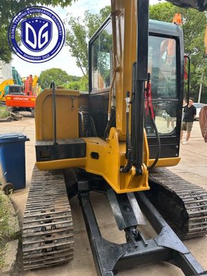 ใช้ 306E 6T Caterpillar Crawler Mini Excavator ระบบควบคุมการทํางานที่ทันสมัย