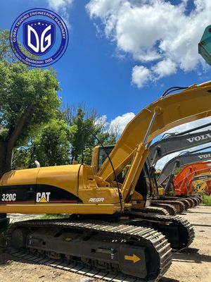 CAT 320C เครื่องขุด Caterpillar Crawler ขนาด 20 ตัน รุ่นแรก ราคาถูก สภาพดี