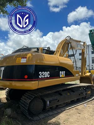 สาเหตุประเทศญี่ปุ่น CAT320C เครื่องขุดหิน Caterpillar Used CAT320C เครื่องขุดหิน Crawler Secondhand Caterpillar เครื่องขุดหินไฮดรอลิก CAT