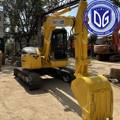 ตัวเลือกที่ประหยัด USED PC78US excavator กับระบบการจัดการการดึงยางที่ทันสมัย
