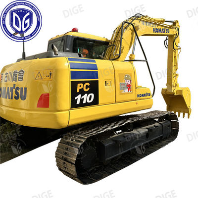 เครื่องขุดที่ใช้น้อย USED PC110 ด้วยระบบการจัดการภาระแบบไดนามิก