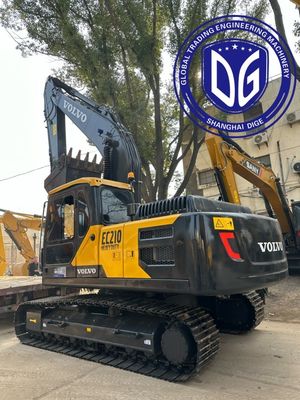 Ec210 เครื่องขุด Volvo 21 ตันมือสอง With Advanced working mode selection