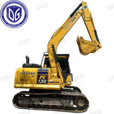 อุปกรณ์ excavator ระดับพรีเมี่ยม USED PC130 ด้วยระบบไฮดรอลิกที่ทันสมัย