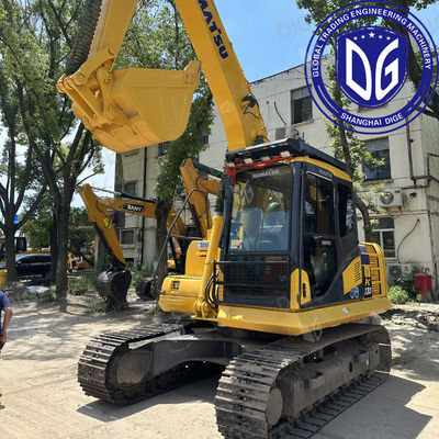 คลาสสิกการก่อสร้างคู่ USED PC130 excavator กับระบบไฮดรอลิกที่ทันสมัย