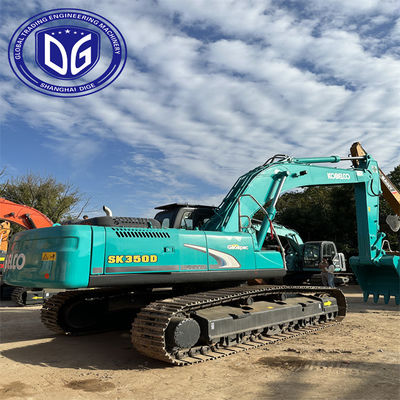 SK200D ญี่ปุ่น มือสอง Kobelco Excavators 20 ตัน เครื่องขุดเหมืองขนาดใหญ่