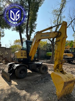 R60w-7 6 ตัน ใช้ Hyundai Excavator และการควบคุมง่ายและเข้าใจ