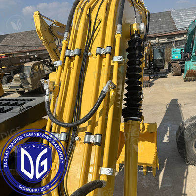 PC200-7 เครื่องขุด Komatsu มือสอง 97% เครื่องขุด Crawler มือใหม่ 20 ตัน