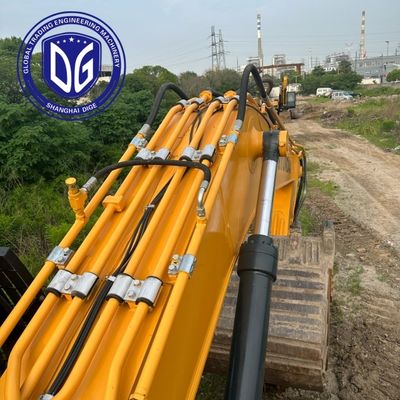 รุ่นใหม่ R485 Hyundai Excavator มือสอง 48.5t ปัจจัยความปลอดภัยหลายอย่าง