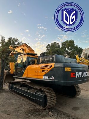 รถขุดไฮดรอลิก Hyundai 520 ขนาดใหญ่ 52 ตัน