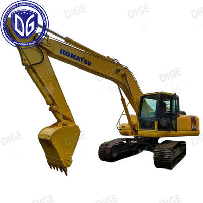 ผลงานที่น่าเชื่อถือ USED PC220-7 excavator with Enhanced grip and traction