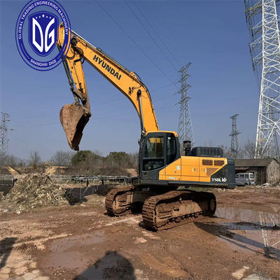Hyundai 350 เครื่องขุดไฮดรอลิก ขนาด 35 ตัน คุณภาพดี