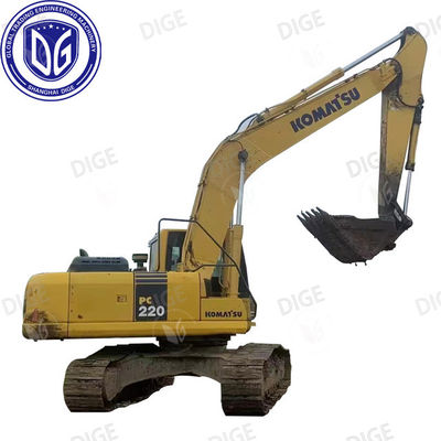 ผลงานที่น่าเชื่อถือ USED PC220-8 excavator กับการยึดและการดึงยึดที่ดีขึ้น