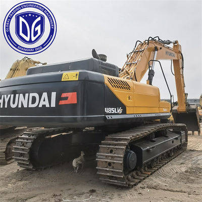 R485LVS ของเดิม เครื่องขุด Hyundai ที่ใช้ เครื่องขุด Crawler ที่ใช้ สภาพการทํางาน