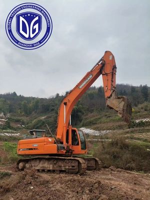 อ่อนโยนสูง DX370LC 37t ใช้ Doosan Excavator กับตรวจสอบอย่างละเอียด