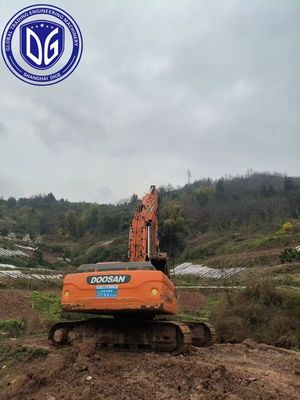 อ่อนโยนสูง DX370LC 37t ใช้ Doosan Excavator กับตรวจสอบอย่างละเอียด