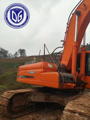 อ่อนโยนสูง DX370LC 37t ใช้ Doosan Excavator กับตรวจสอบอย่างละเอียด