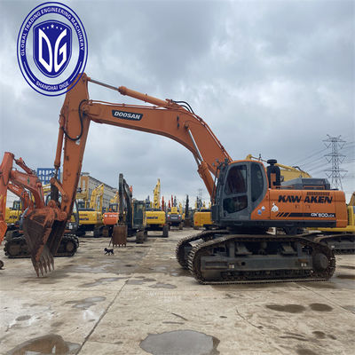 อุปกรณ์ขุด Doosan DX500 50 ตันที่ใช้แล้ว พร้อมควบคุมการขุดอย่างแม่นยํา