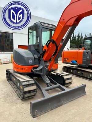 การออกแบบที่นั่งปรับ ZX50U 5 ตัน ใช้ Hitachi Excavator ด้วยระบบเบรกประสิทธิภาพ