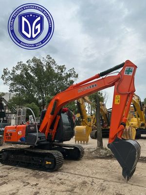 ใช้ฮิตาชิ ZX120 12 ตัน Excavator ด้วยการจับและการดึงที่ดี